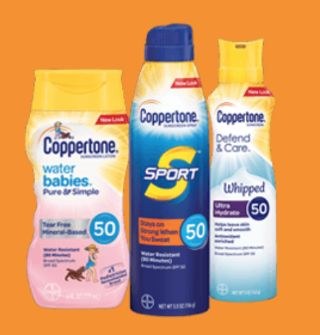 Coppertone sunscreen group