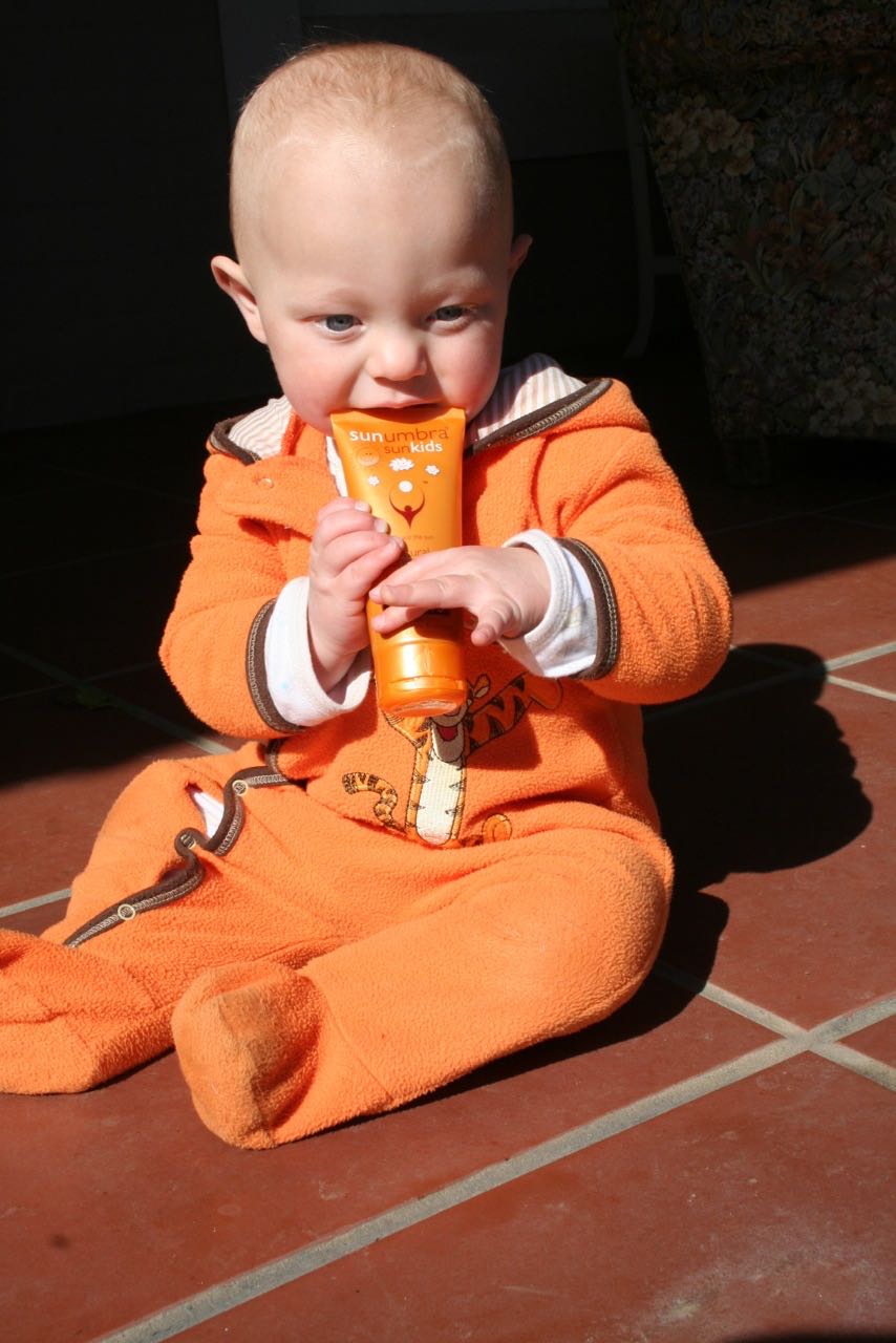 Healthy baby sunscreen