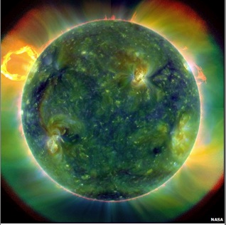 NASA's sun picture