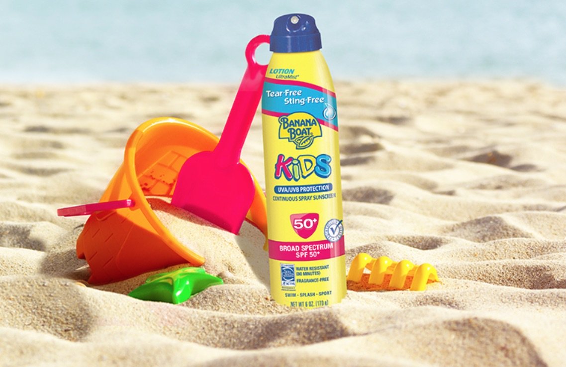 banana boat kids sunscreen